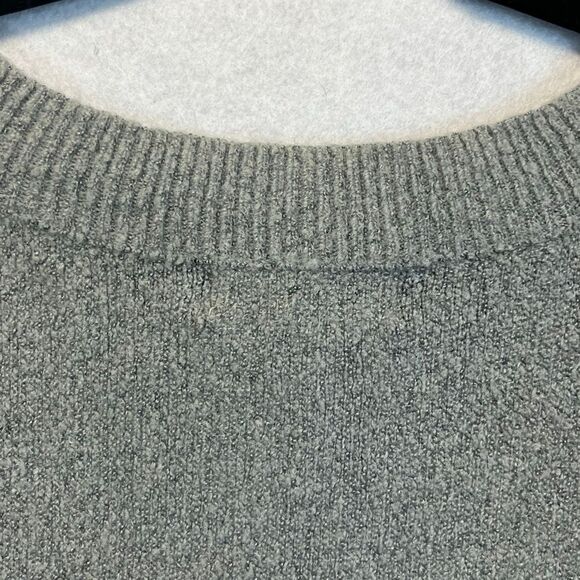 LIZ CLAIBORNE Womens Sweater XXL Crew Neck Long Sleeve Striped Pullover Gray NEW - Picture 12 of 16